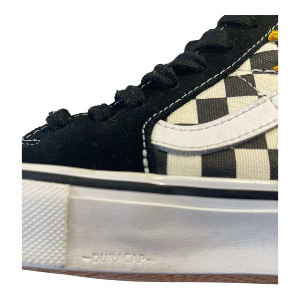 Vans SK8 Hi Skateistan Checkerboard Men's Classic Skate Shoes Size 7 - Picture 14 of 14